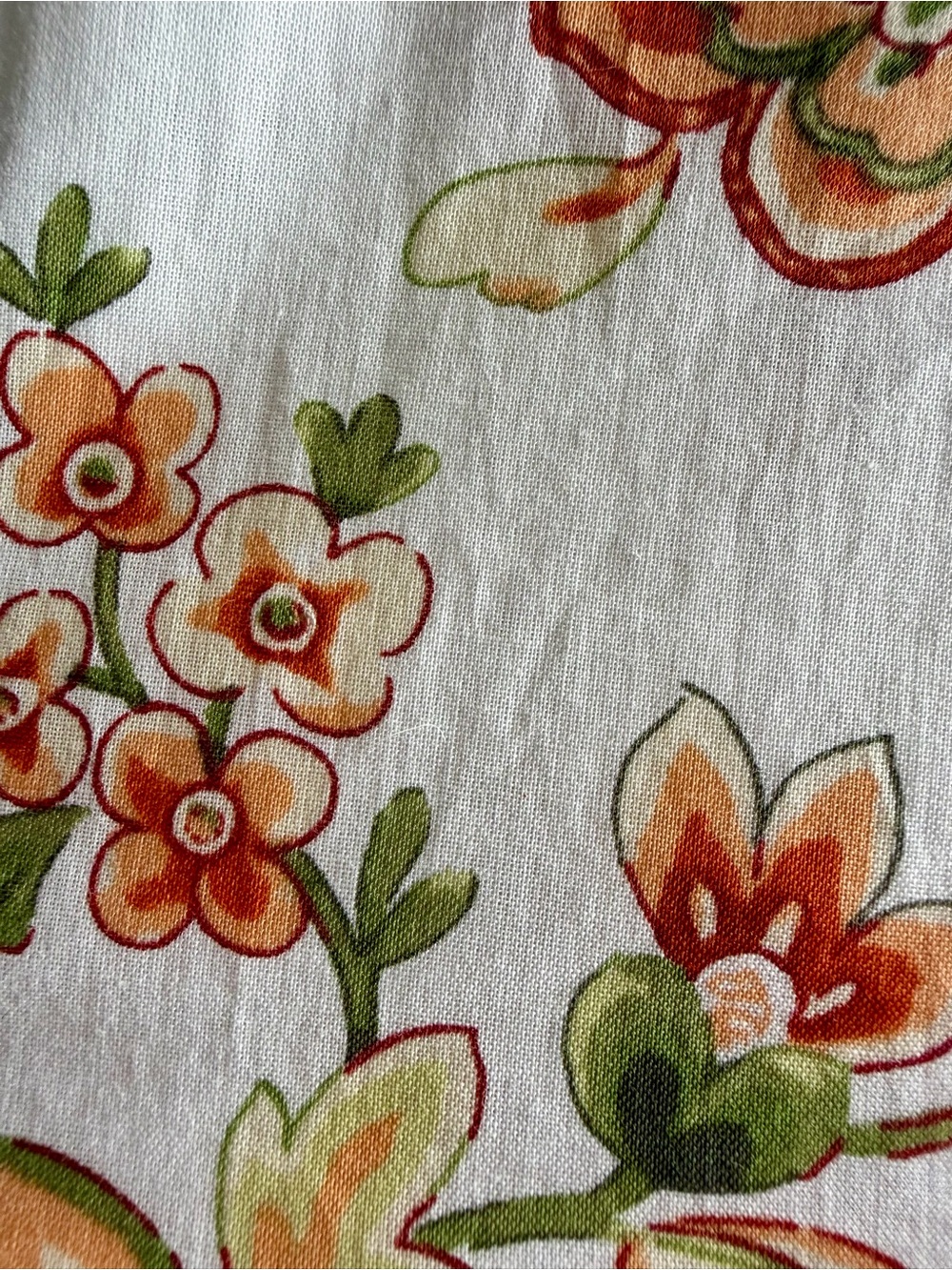 Janie and Jack Fall Floral Tiered Dress Girls 16 — Autumn Colors - Picture 6 of 9
